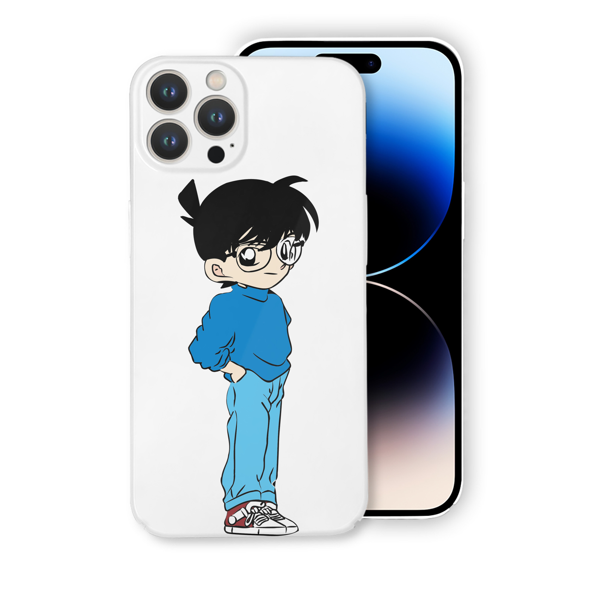 （画像用） 名探偵コナン 江戸川 コナン Detective Conan Conan Edogawa 【iPhone 14シリーズ対応】ハードケース